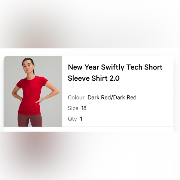 lululemon athletica Tops - Lululemon New Year Swiftly tech short sleeve shirt 2.0